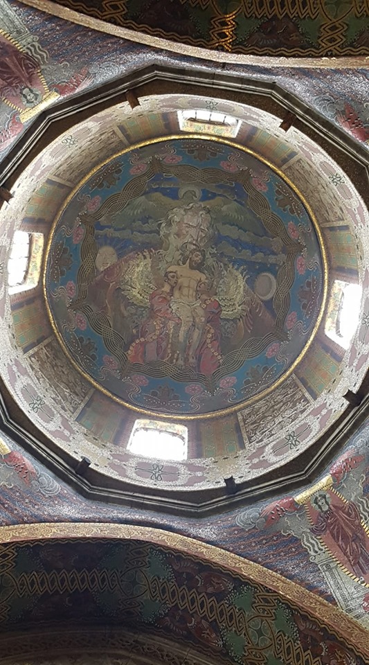 Мозаика Мехоффера в Армянском соборе Львова