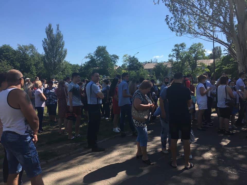 Пункт ЗНО в Маріуполі