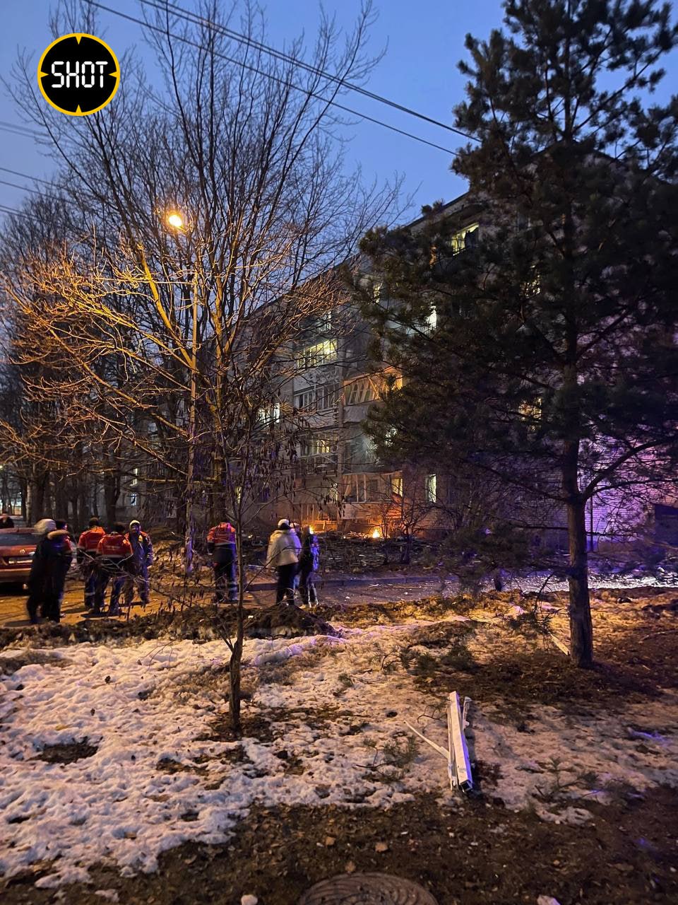 В Санкт-Петербурге обломки дрона упали на дом - фото и видео - ZN.ua