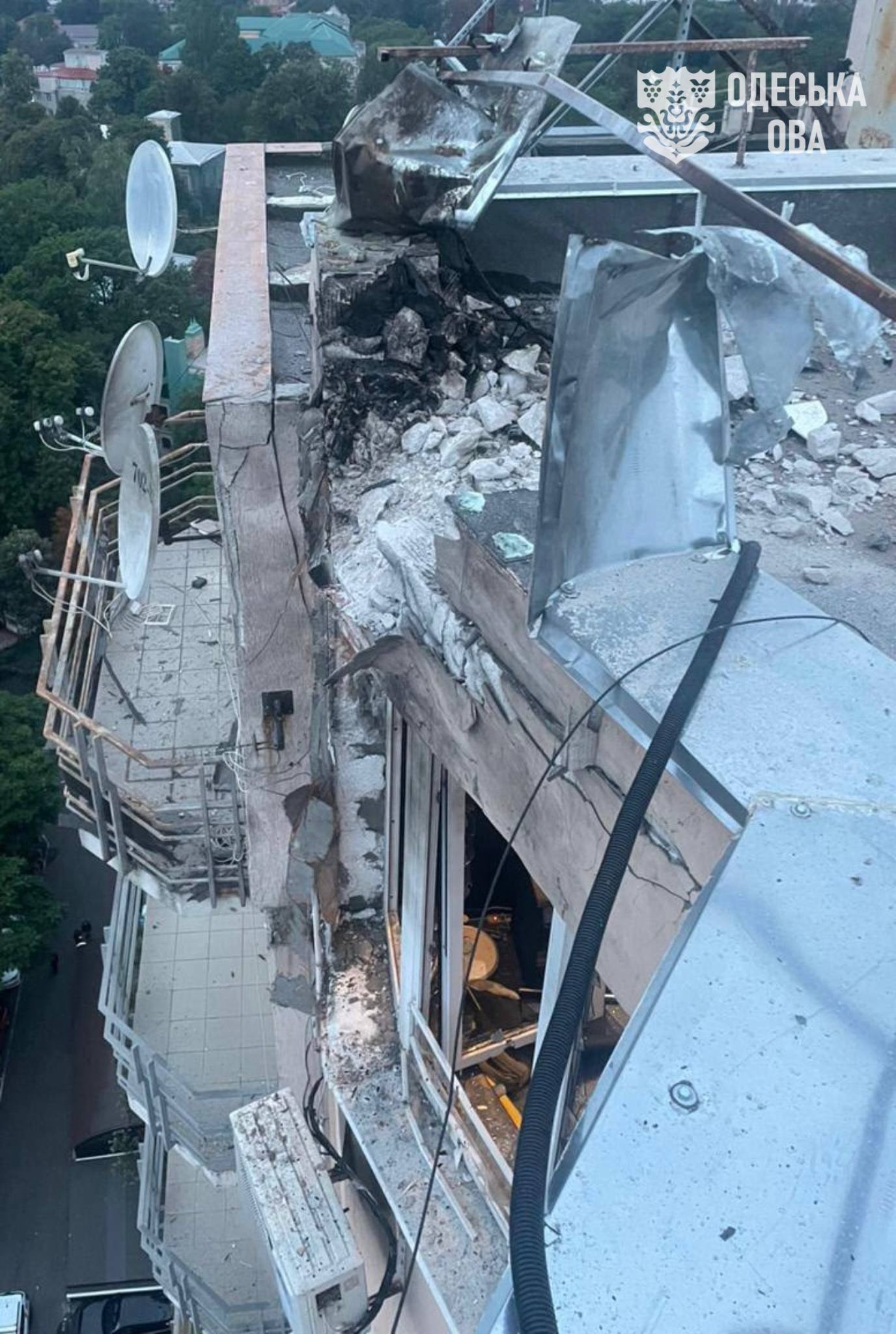 РФ атакувала Одещину понад сім годин: фото наслідків ракетно-дронової атаки