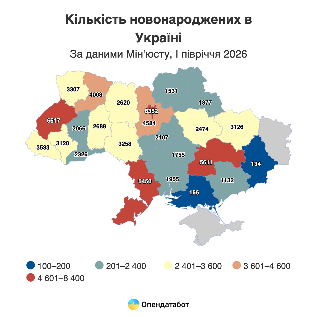 Україна втрачає населення: нова статистика народжуваності та смертності