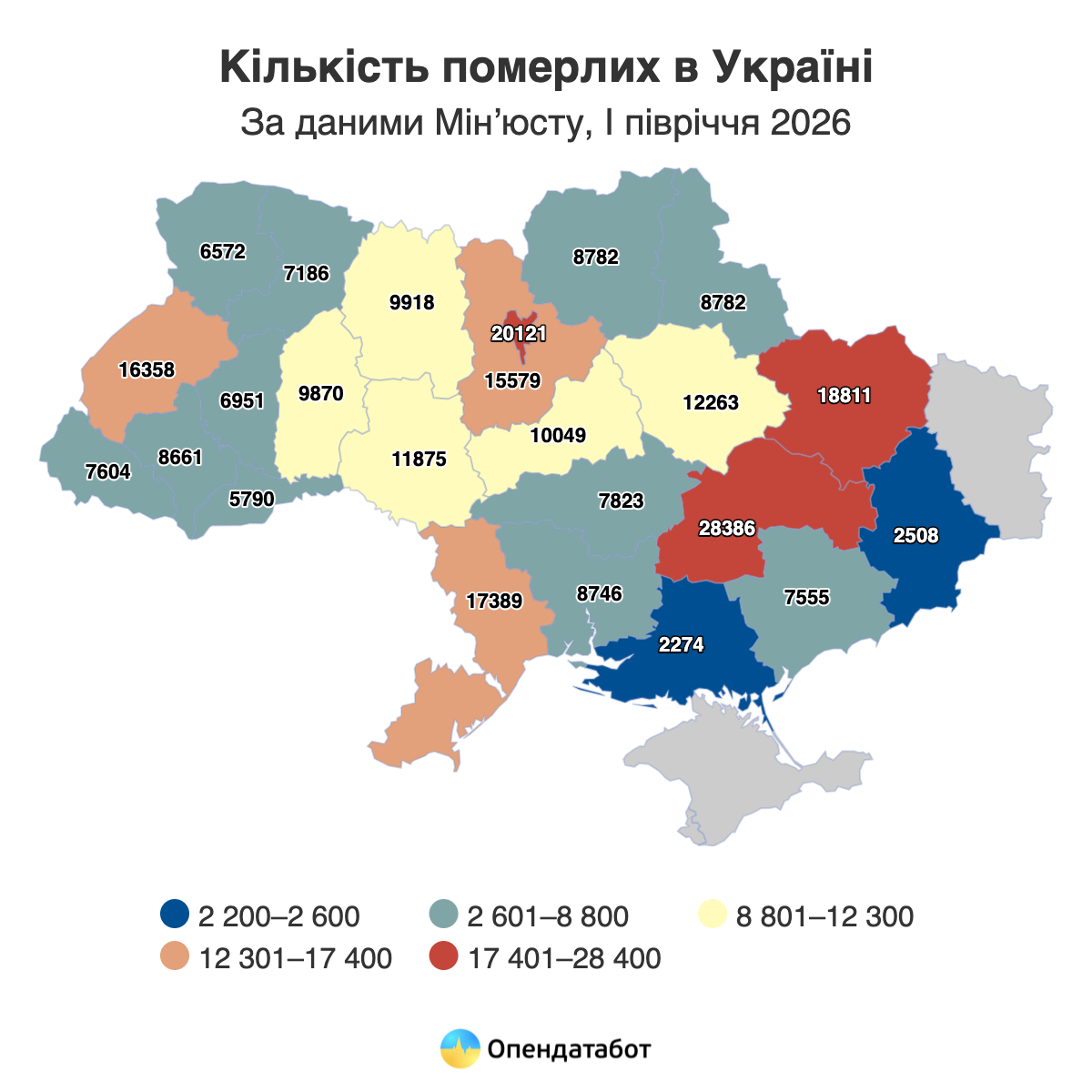Україна втрачає населення: нова статистика народжуваності та смертності
