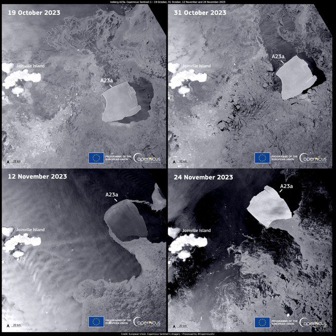 European Union, Copernicus Sentinel-1. European Union, Copernicus Sentinel-1.