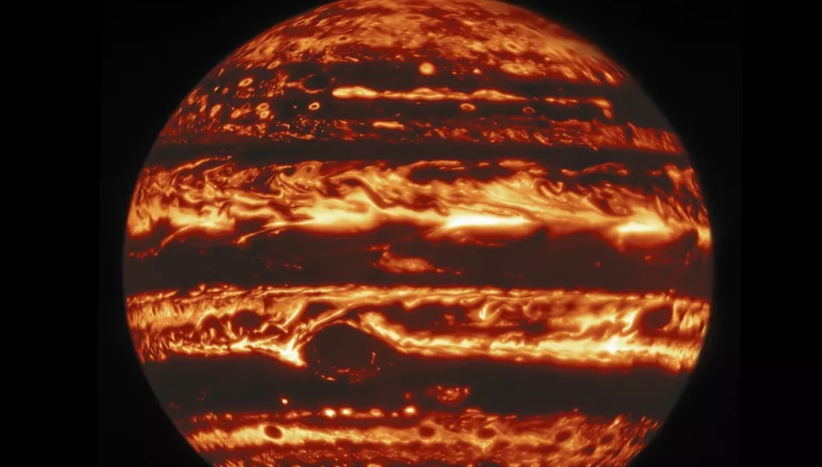 NASA/ESA/NOIRLab/NSF/AURA/M.H. Wong and I. de Pater (UC Berkeley) et al NASA/ESA/NOIRLab/NSF/AURA/M.H. Wong and I. de Pater (UC Berkeley) et al