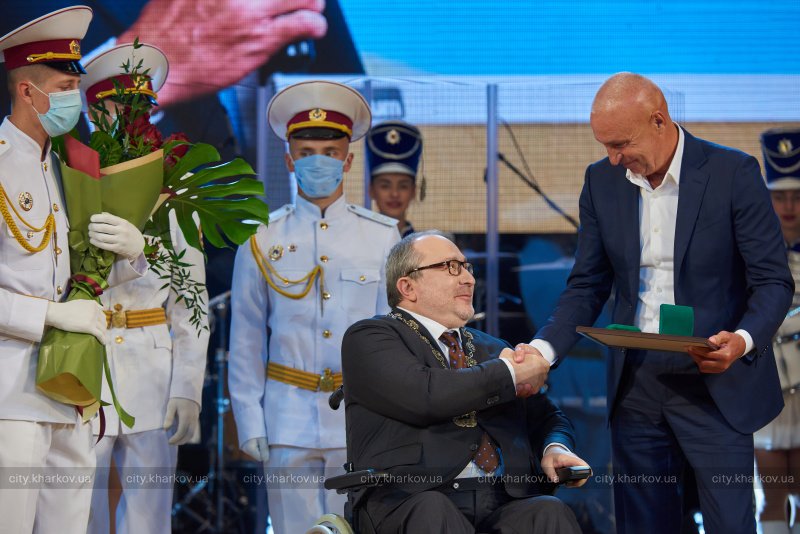 Геннадій Кернес і Олександр Ярославський