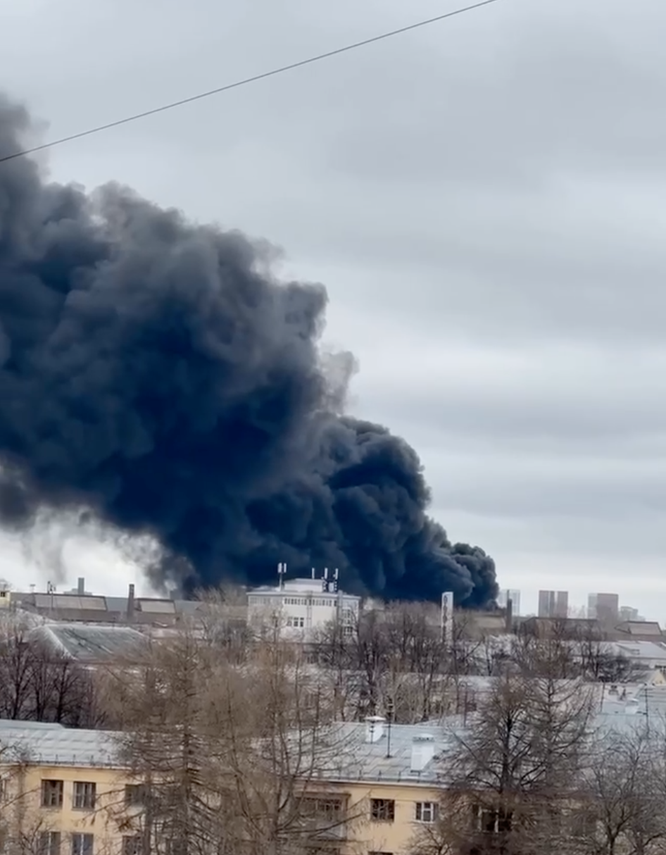 Пожар на заводе Уралмаш 1 апреля, видео — новости России - ZN.ua