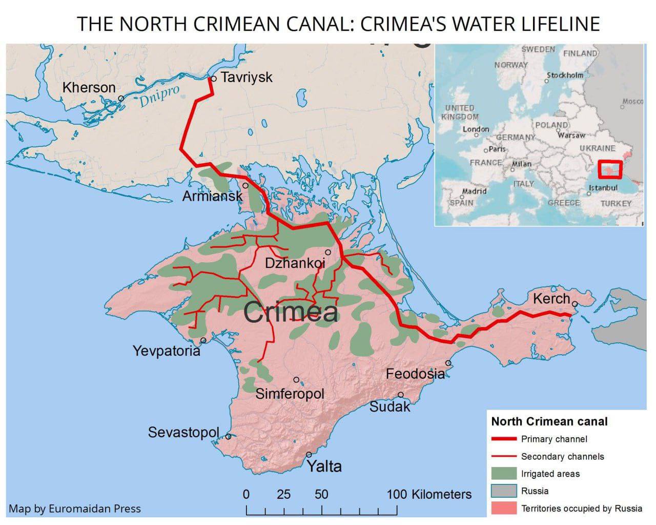 В Крыму исчезает вода 6 июня - как уничтожение Каховской ГЭС повлияет на  водоснабжение полуострова - новости Крыма - ZN.ua