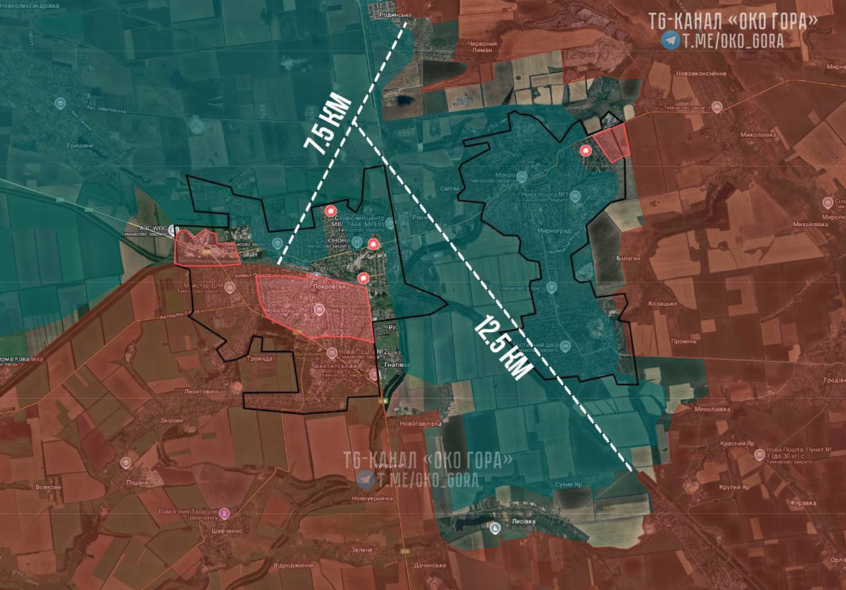 Карта за 30 октября 2025-го