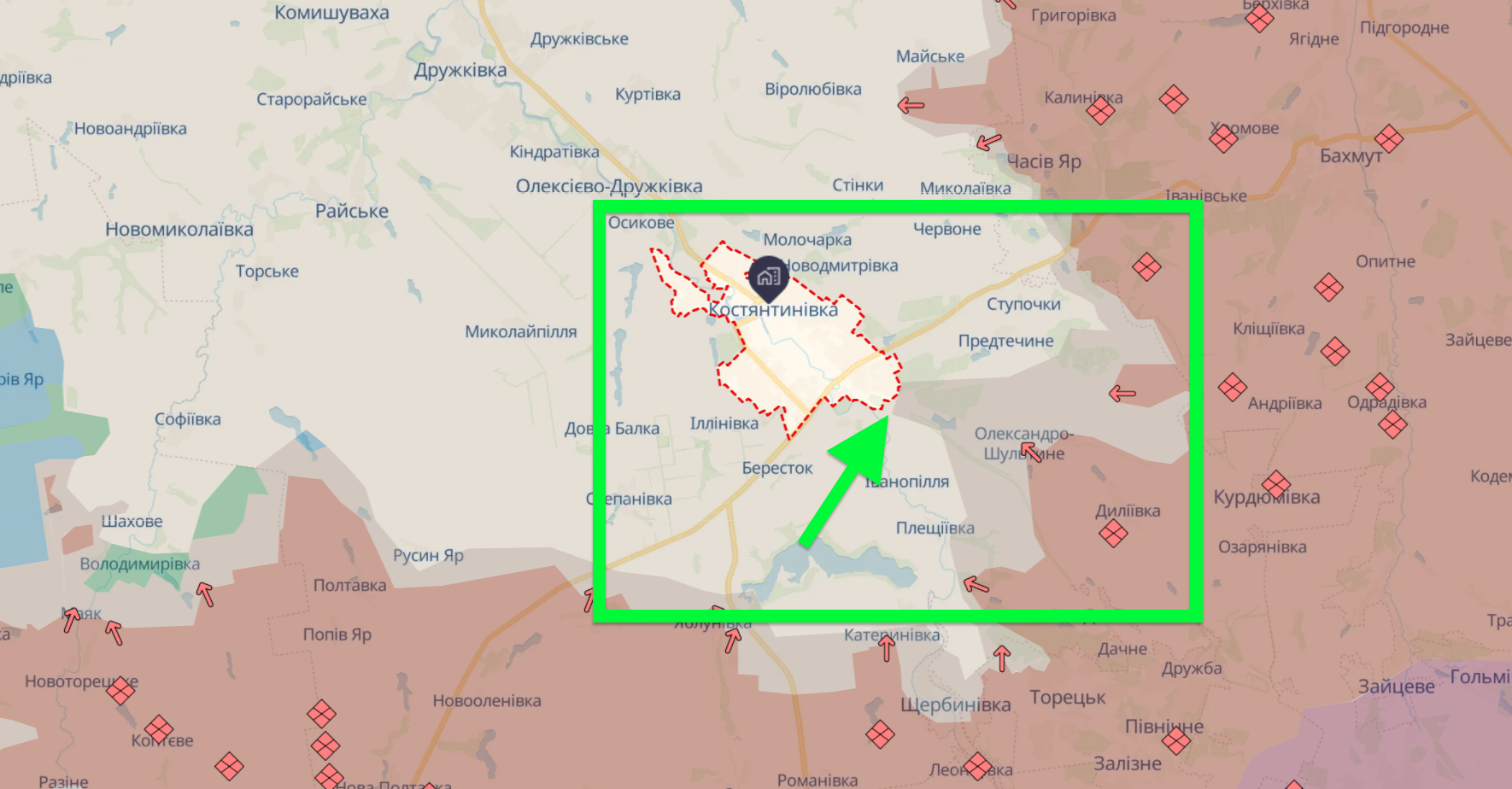Ориентировочная карта боевых действий по состоянию на 2 ноября в 23:30 / DeepStateMap Ориентировочная карта боевых действий по состоянию на 2 ноября в 23:30 / DeepStateMap
