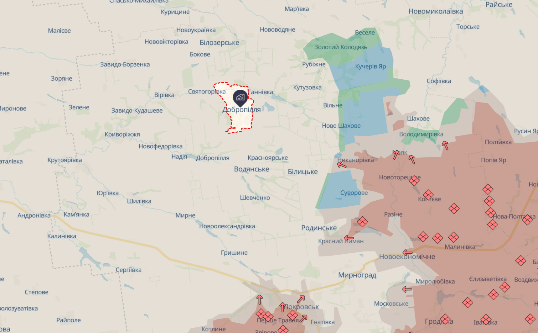 Ориентировочная карта боевых действий, 3 ноября в 23:30 / DeepStateMap Ориентировочная карта боевых действий, 3 ноября в 23:30 / DeepStateMap