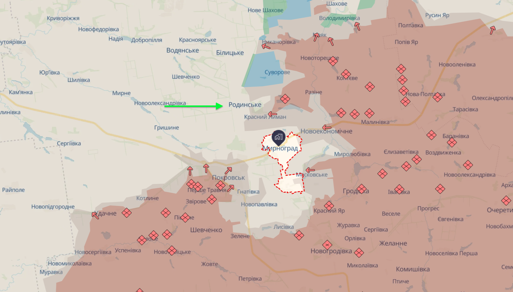Орієнтовна карта бойових дій від DeepState станом 23:33 4 листопада Орієнтовна карта бойових дій від DeepState станом 23:33 4 листопада