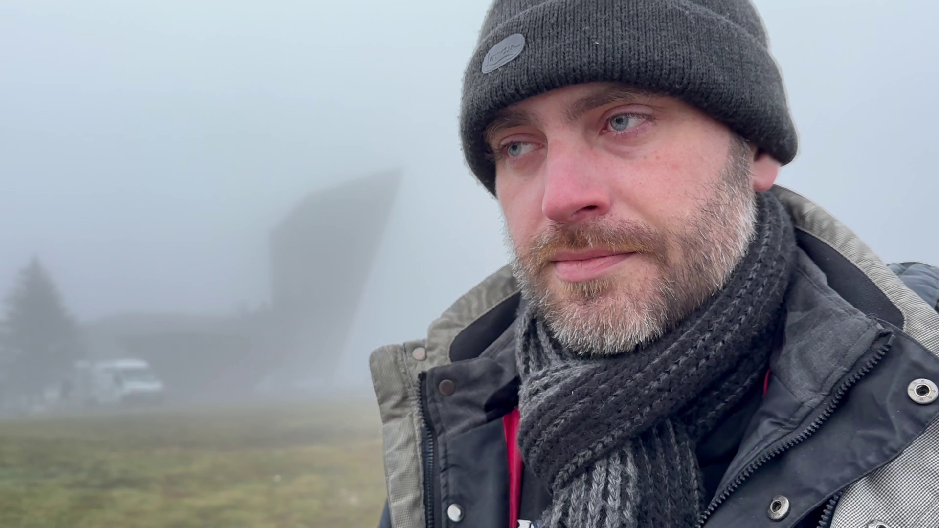 Сергей на горе Кременец