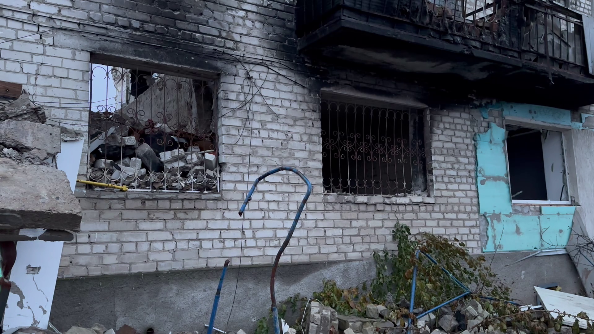 Вид из окна бывшей квартиры Сергея 