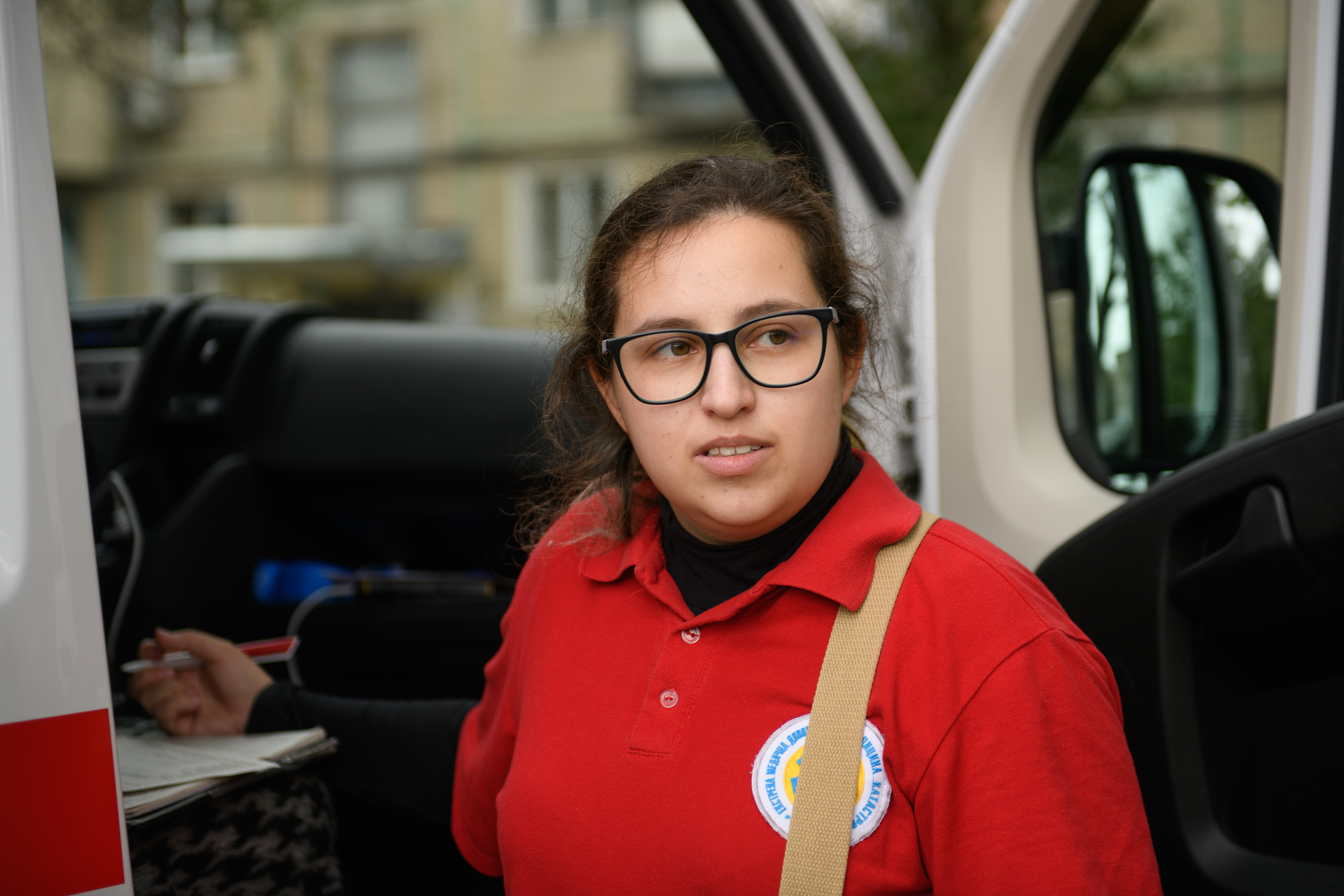 Полина Ковалева, фельдшерка