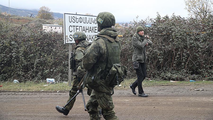 Российские «миротворцы» в Степанакерте