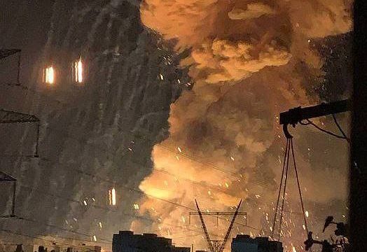 ВСУ уничтожили склад с боеприпасами РФ в Новой Каховке