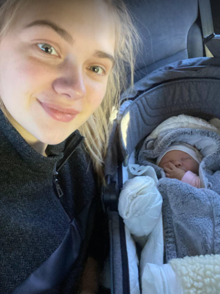 Аня і новонароджена Аліса вирвалися з Бучі 10 березня.