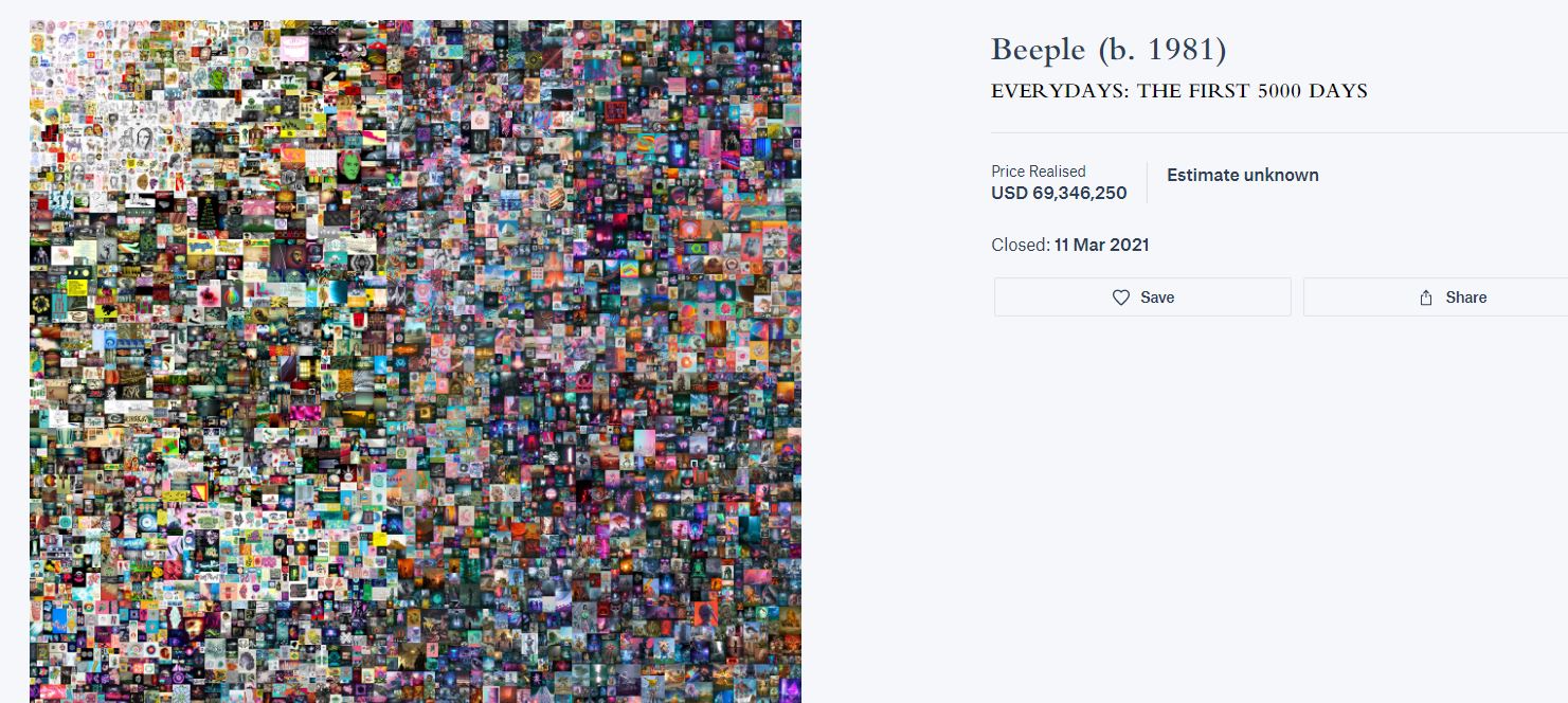 Скриншот с сайта аукционного дома Christieʼs Скриншот с сайта аукционного дома Christieʼs