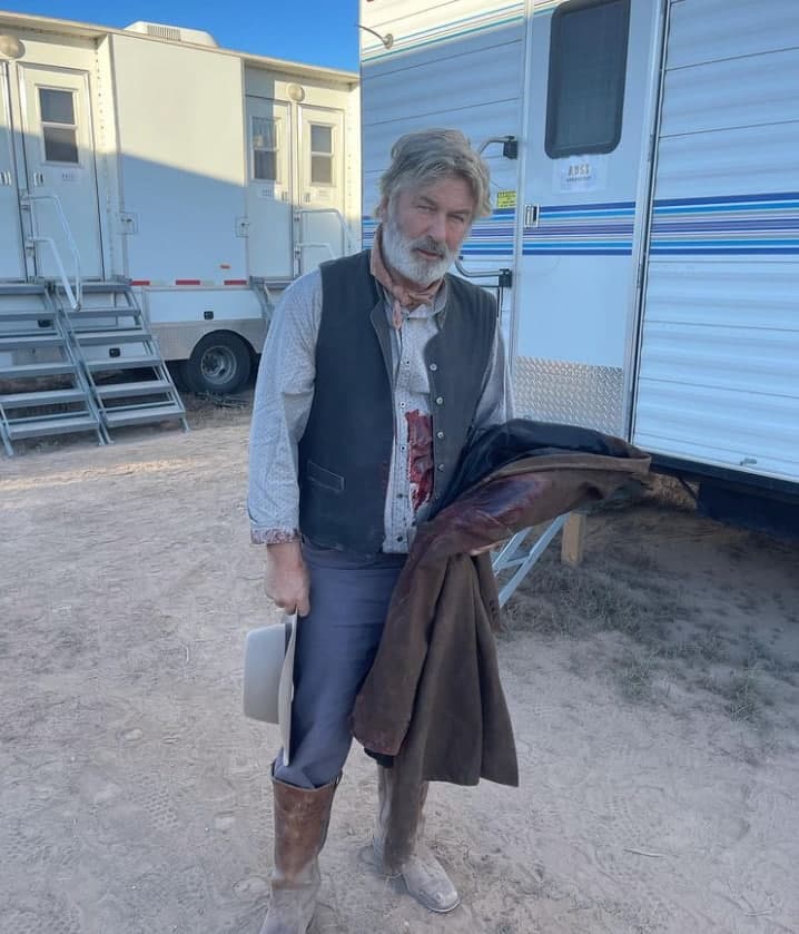 Алек Болдуін на зйомках фільму 