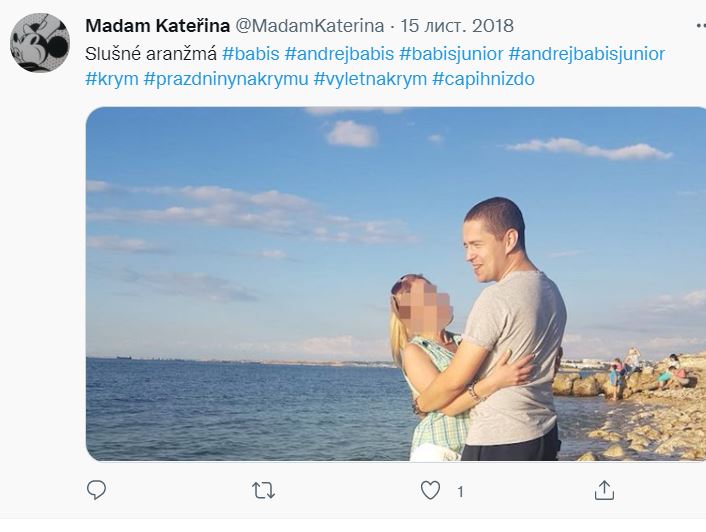 Скріншот з twitter.com/MadamKaterina