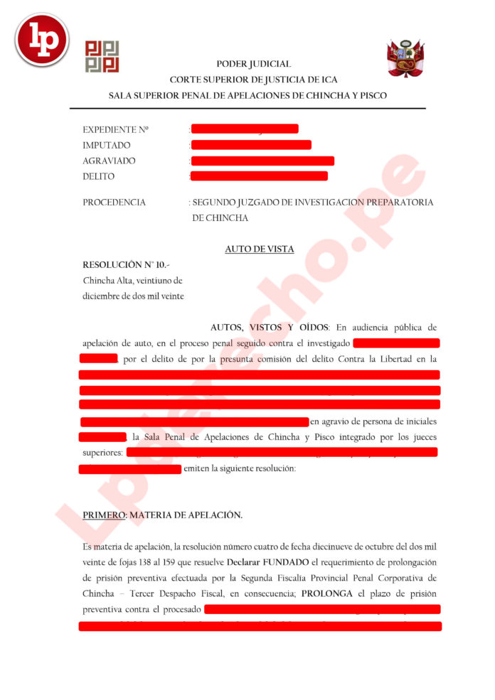 Документ с сайта lpderecho.pe