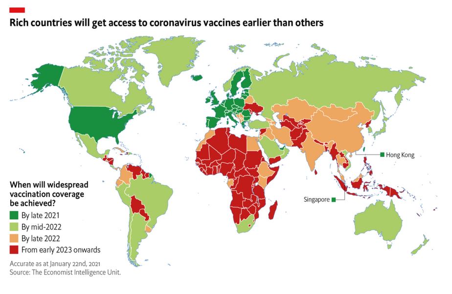 Скріншот з сайту The Economist