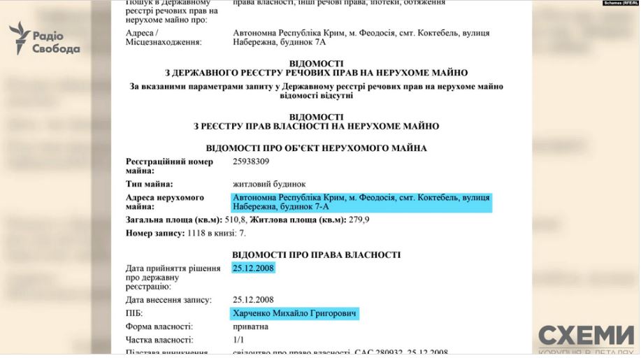 Скріншот з розслідування Схеми Скріншот з розслідування Схеми
