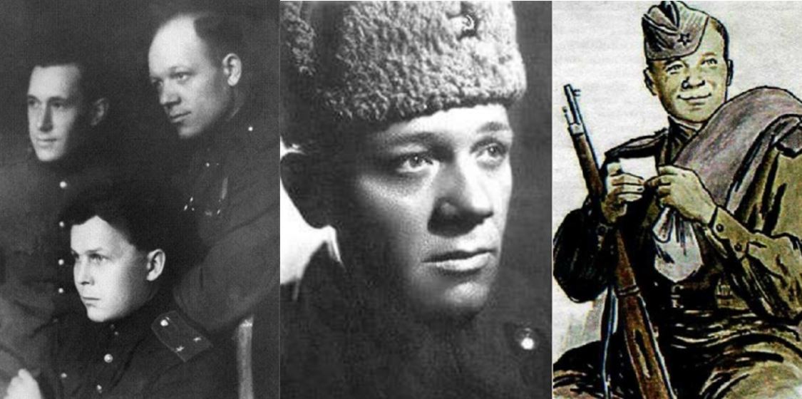 1. О.Верейський, О.Твардовський, В.Глотов 2. В.Глотов. 3. Василь Тьоркін