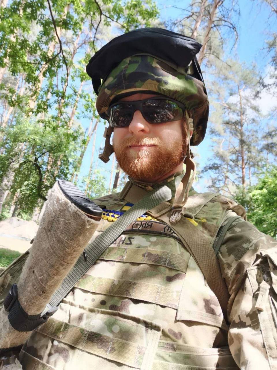 Михаил Жало на фронте. Личный архив семьи Жало