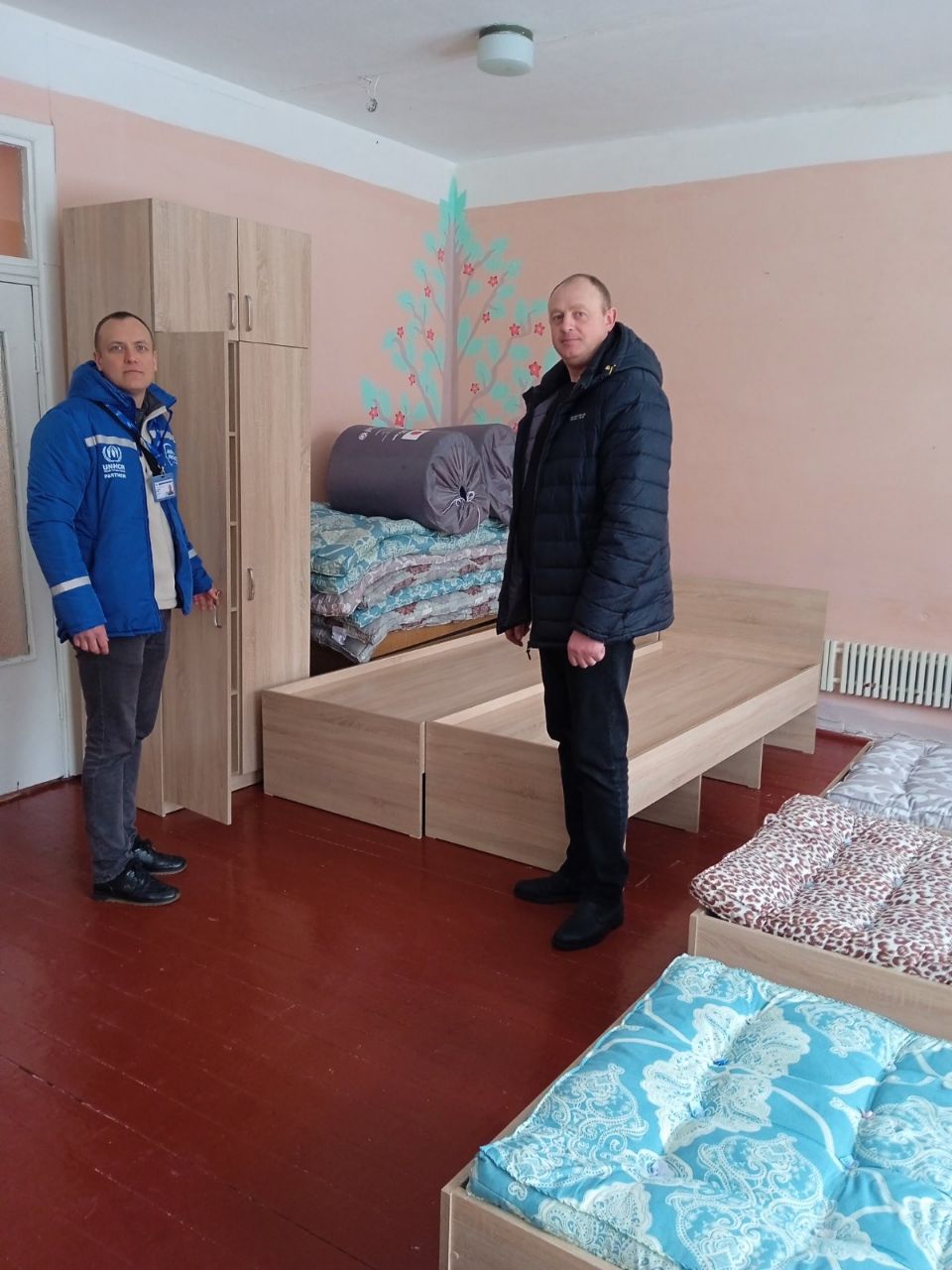 Кімнати для проживання обладнані в дитячому садку Кімнати для проживання обладнані в дитячому садку