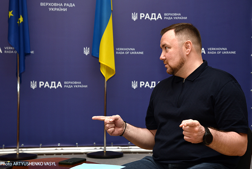 интервью Дениса Маслова // © Василий Артюшенко, ZN.UA Денис Маслов