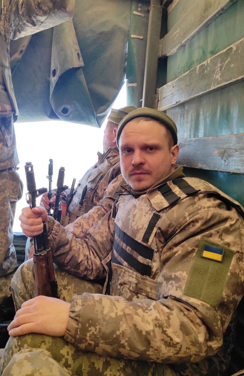 Ярослав Ященко в ВСУ. Личный архив отца