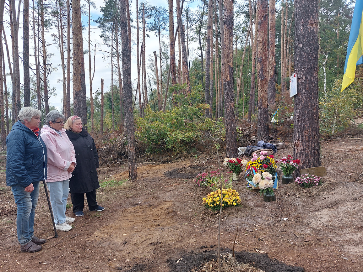 На этом месте нашли тело военного по фамилии Зиновьев