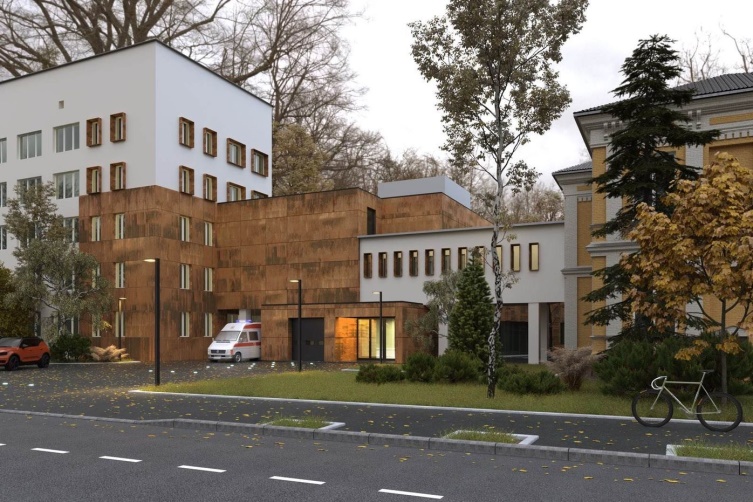 Так виглядатиме нове приймальне відділення шпиталю. Так виглядатиме нове приймальне відділення шпиталю.