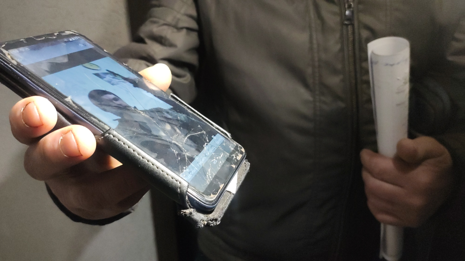 Телефон із останнім фото Костянтина, яке є в батька Телефон із останнім фото Костянтина, яке є в батька