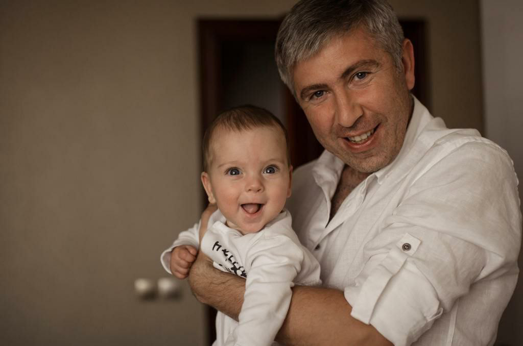 Бадри с сыном Дамиром