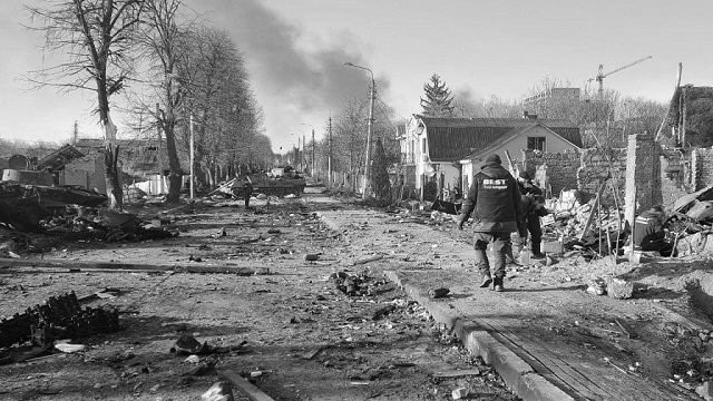 Буча, 28 февраля 2022 г.