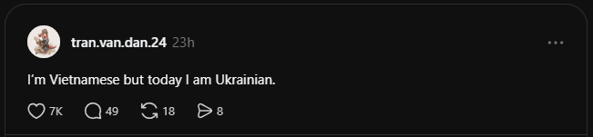 Підтримка з усього світу: у Threads набирає популярності флешмоб «Сьогодні я українець»