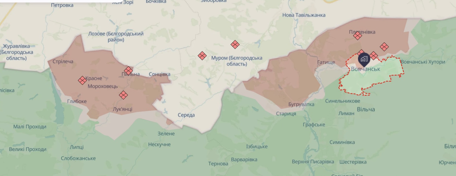 У бригаді «Форпост» розповіли про активізацію штурмів армії РФ у районі Вовчанська