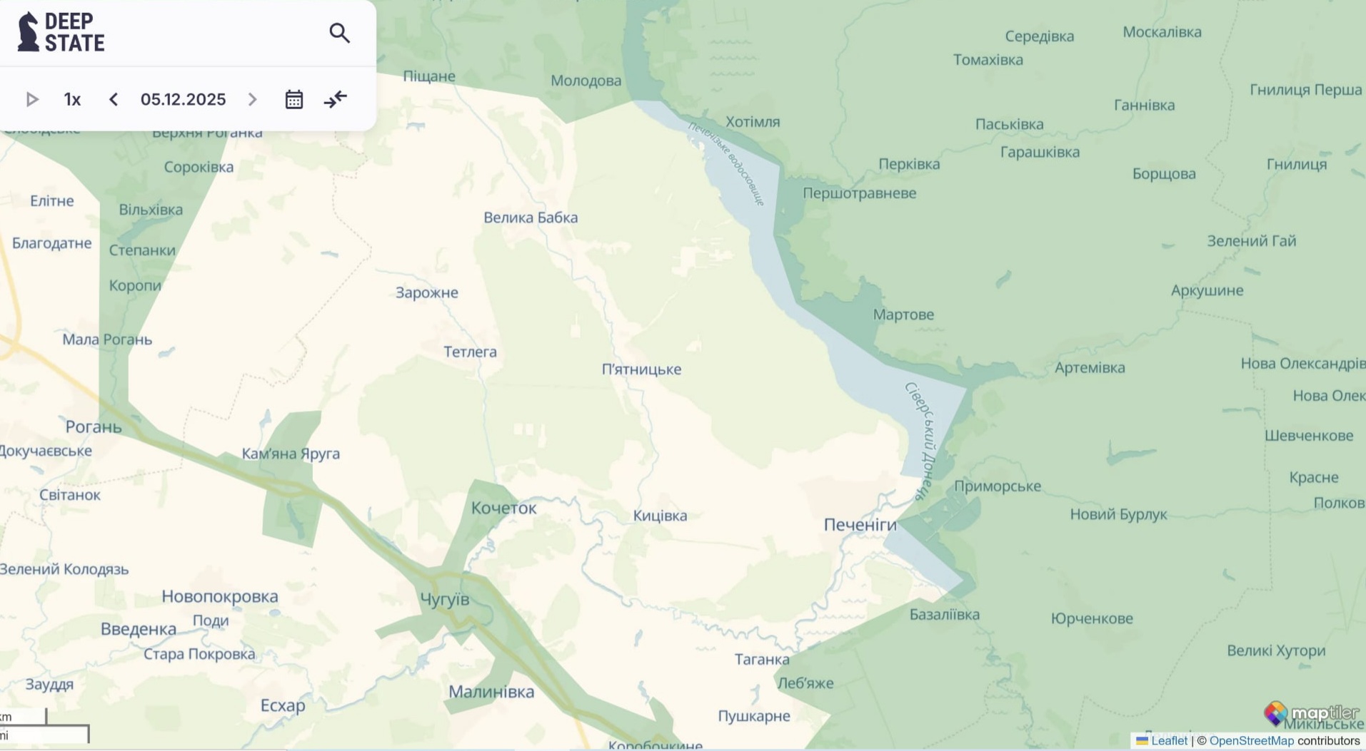 Росіяни влучили в греблю Печенізького водосховища в Харківській області