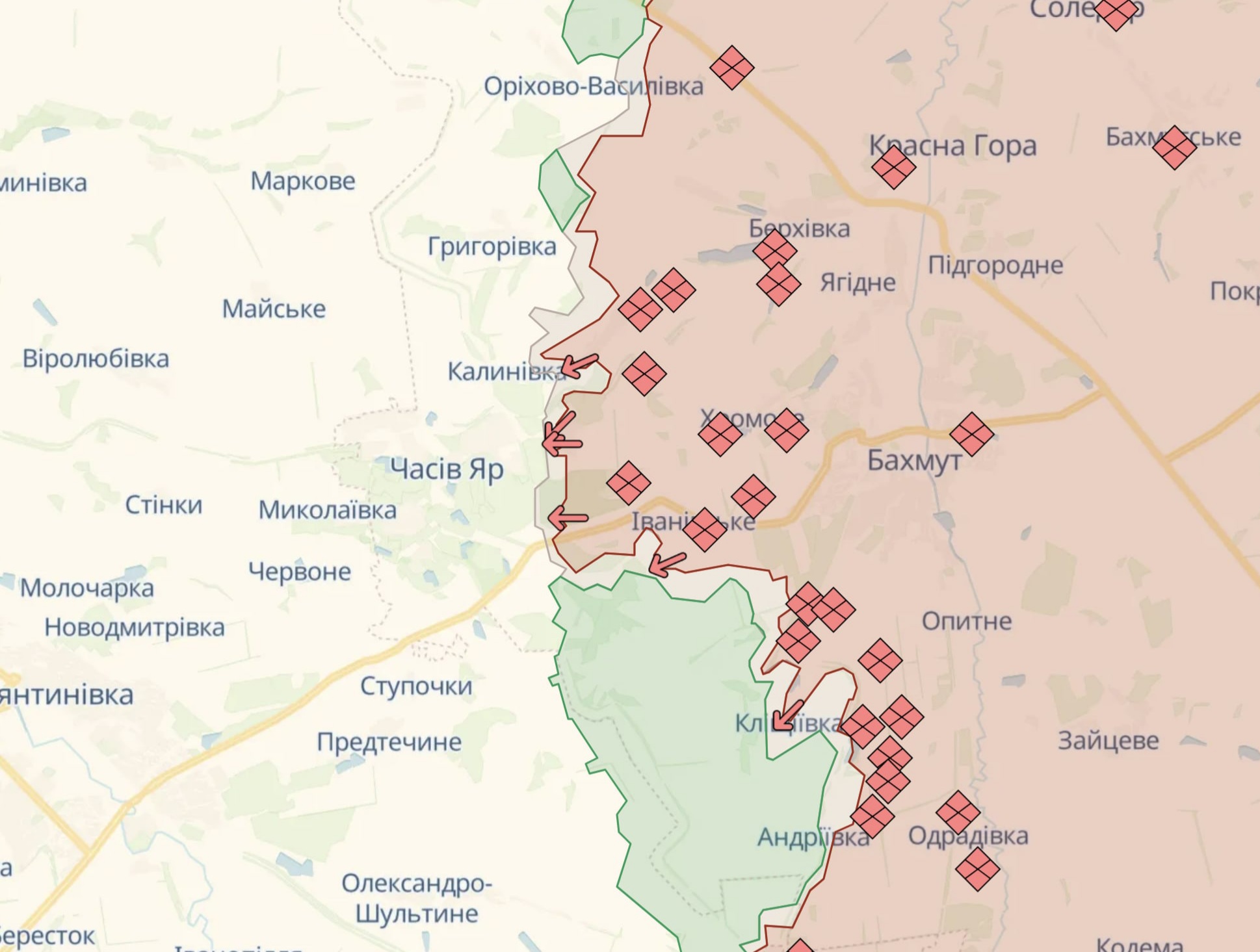 Часов Яр - Что сейчас происходит в городе - карта - новости Украины - ZN.ua