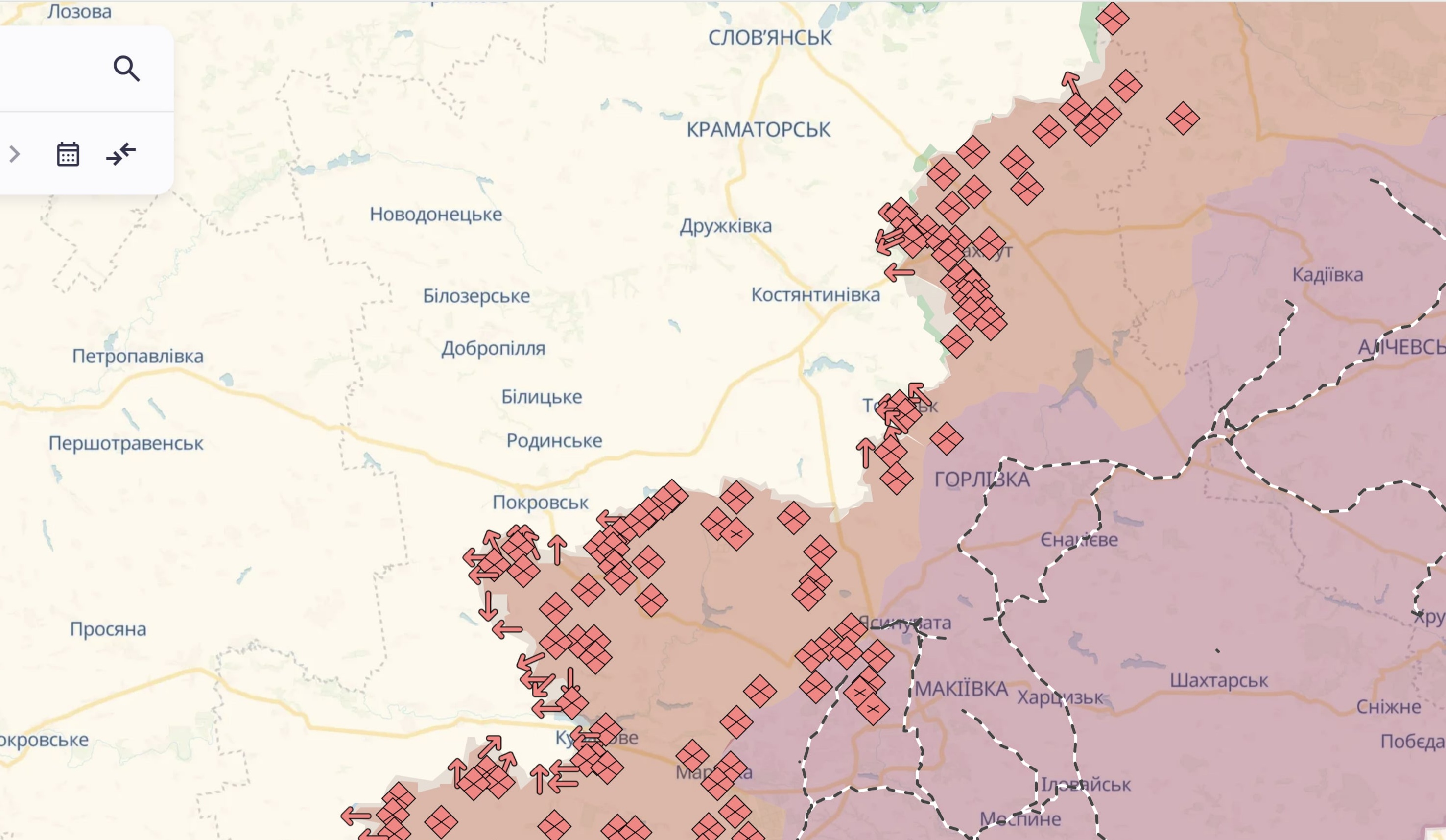 У ЗСУ розповіли про тактику наступу росіян у Часовому Яру, Торецьку та Кураховому