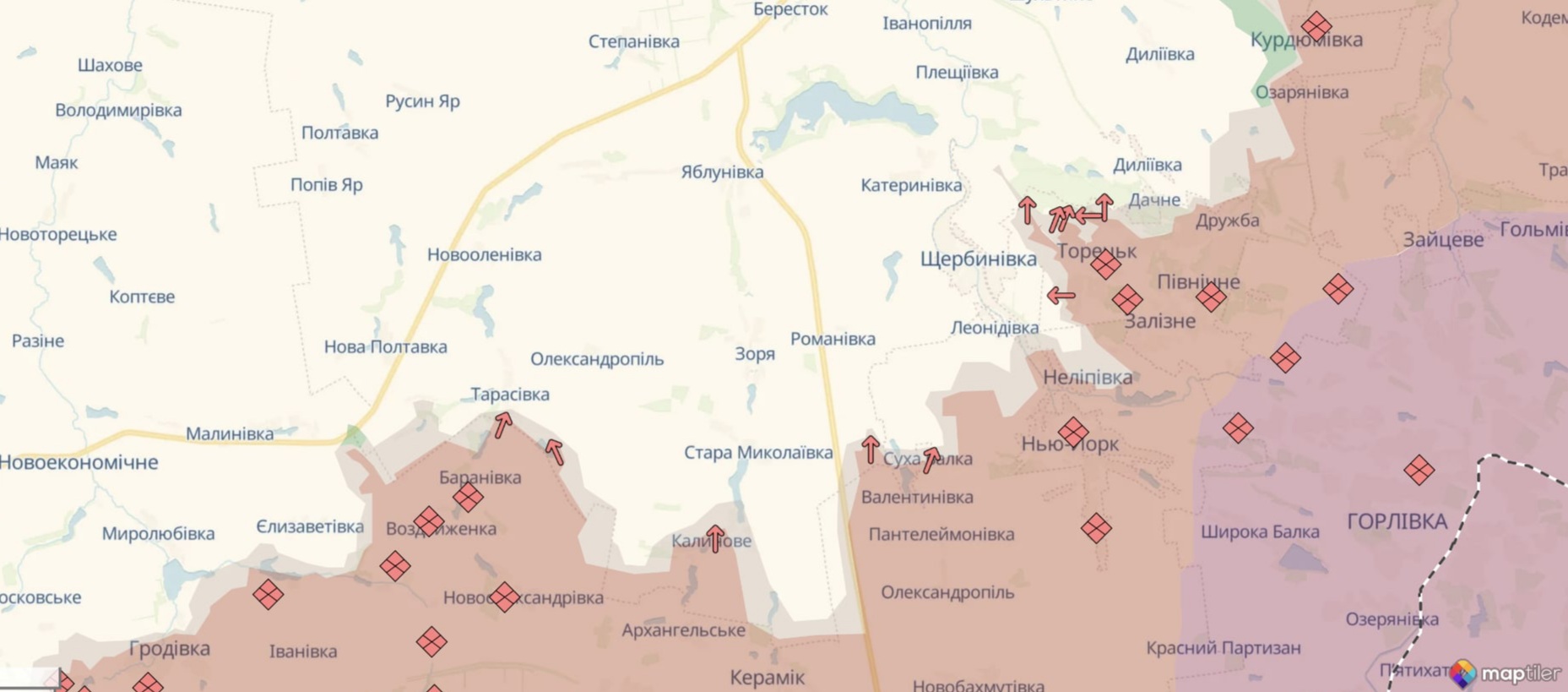 У DeepState розповіли, який населений пункт захопили росіяни під час «великоднього перемир'я»