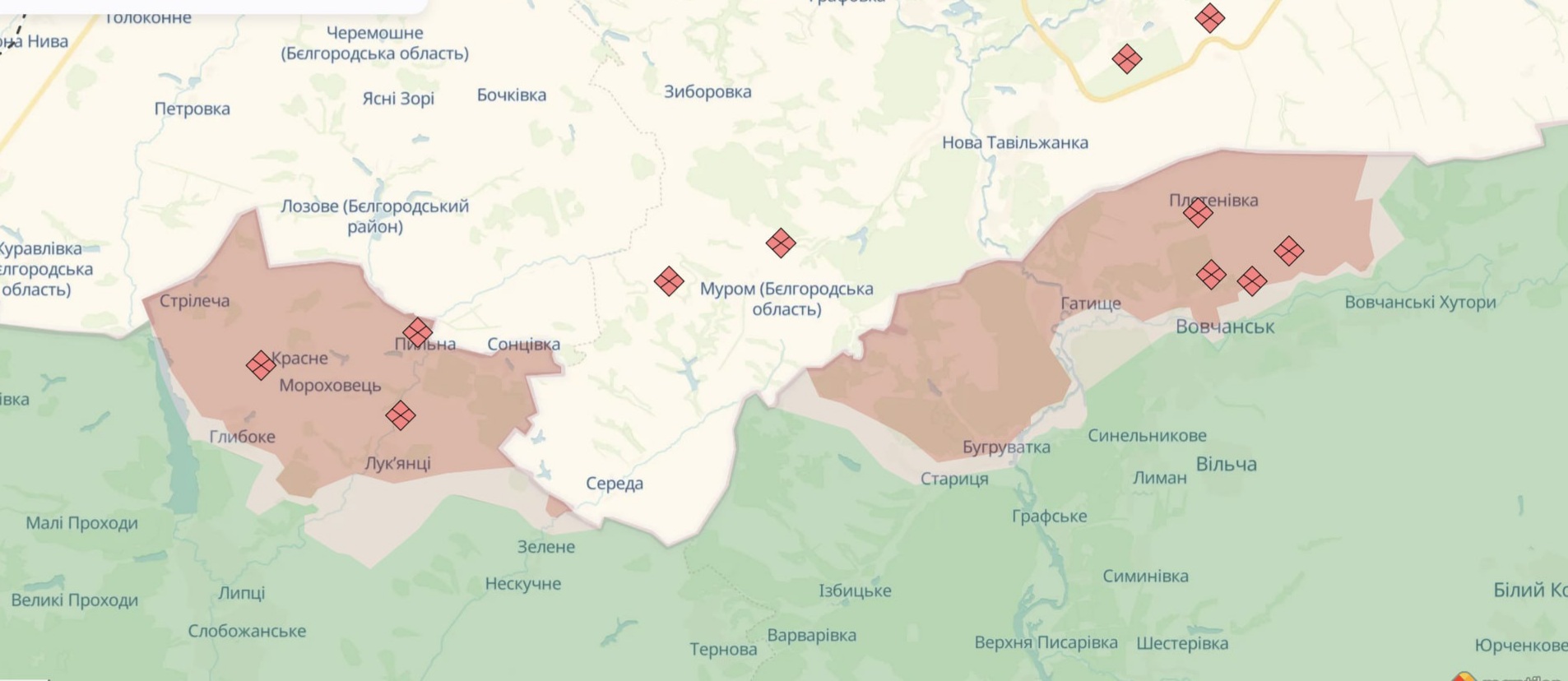 На вовчанський напрямок РФ перекидає живу силу та техніку