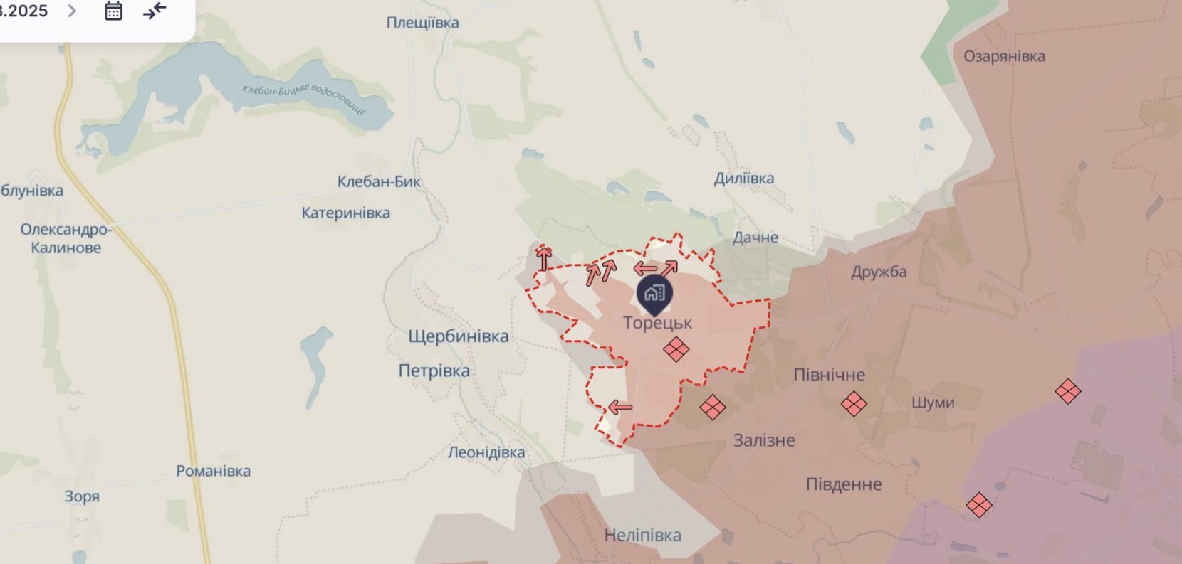Частину Торецька захопили війська РФ, у місті йдуть бої за кожну будівлю — МВА