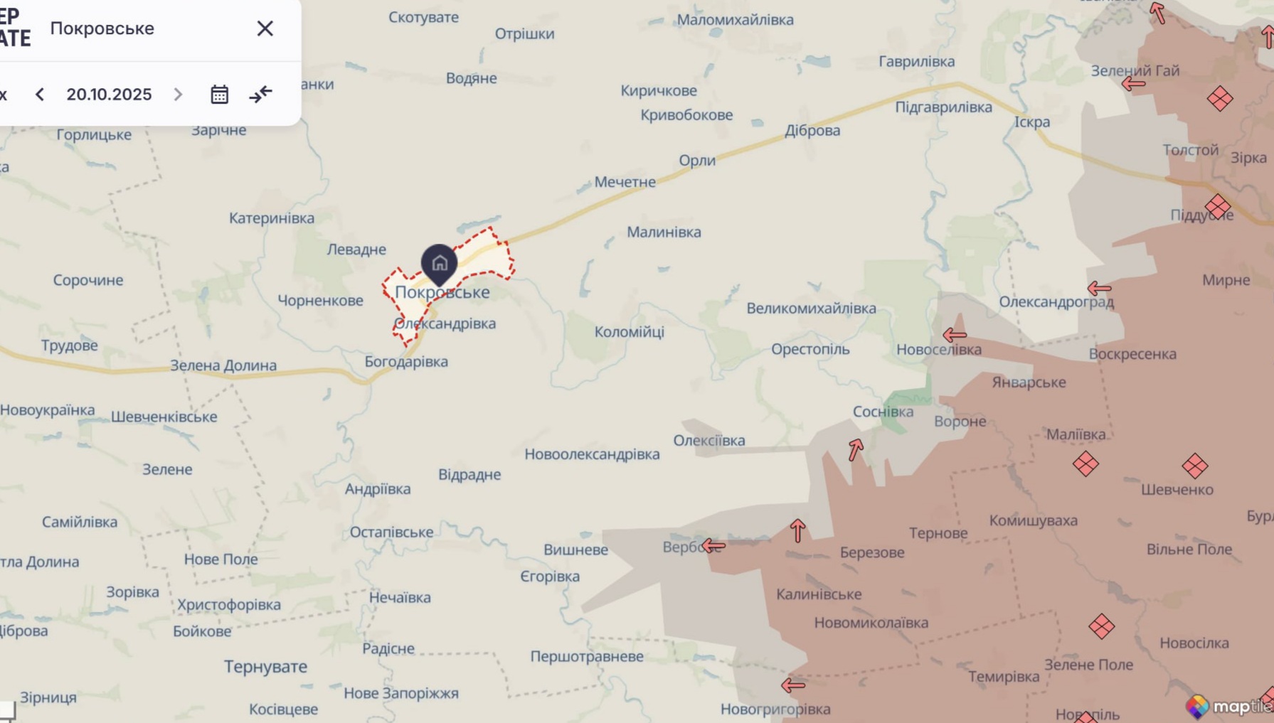 Ориентировочная карта боевых действий на 21 октября в 15:50/DeepStateMap Ориентировочная карта боевых действий на 21 октября в 15:50/DeepStateMap