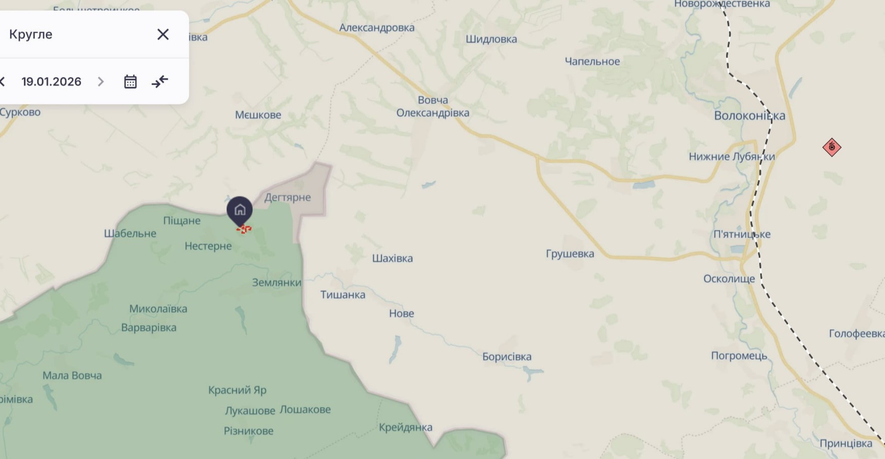 Ориентировочная карта боевых действий на 19 января в 22:59/DeepStateMap Ориентировочная карта боевых действий на 19 января в 22:59/DeepStateMap