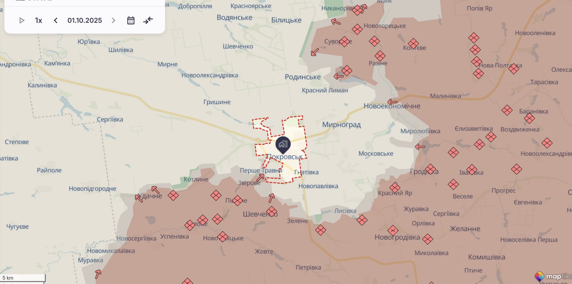 Ориентировочная карта боевых действий на 1 октября в 12:40 / DeepStateMap Ориентировочная карта боевых действий на 1 октября в 12:40 / DeepStateMap