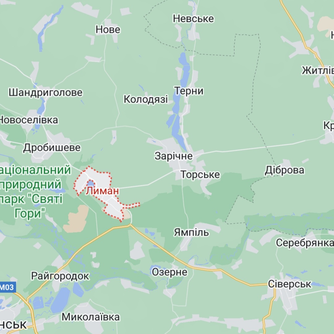 Лиман полностью зачистили украинские военные - карта - новости Украины -ZN.ua