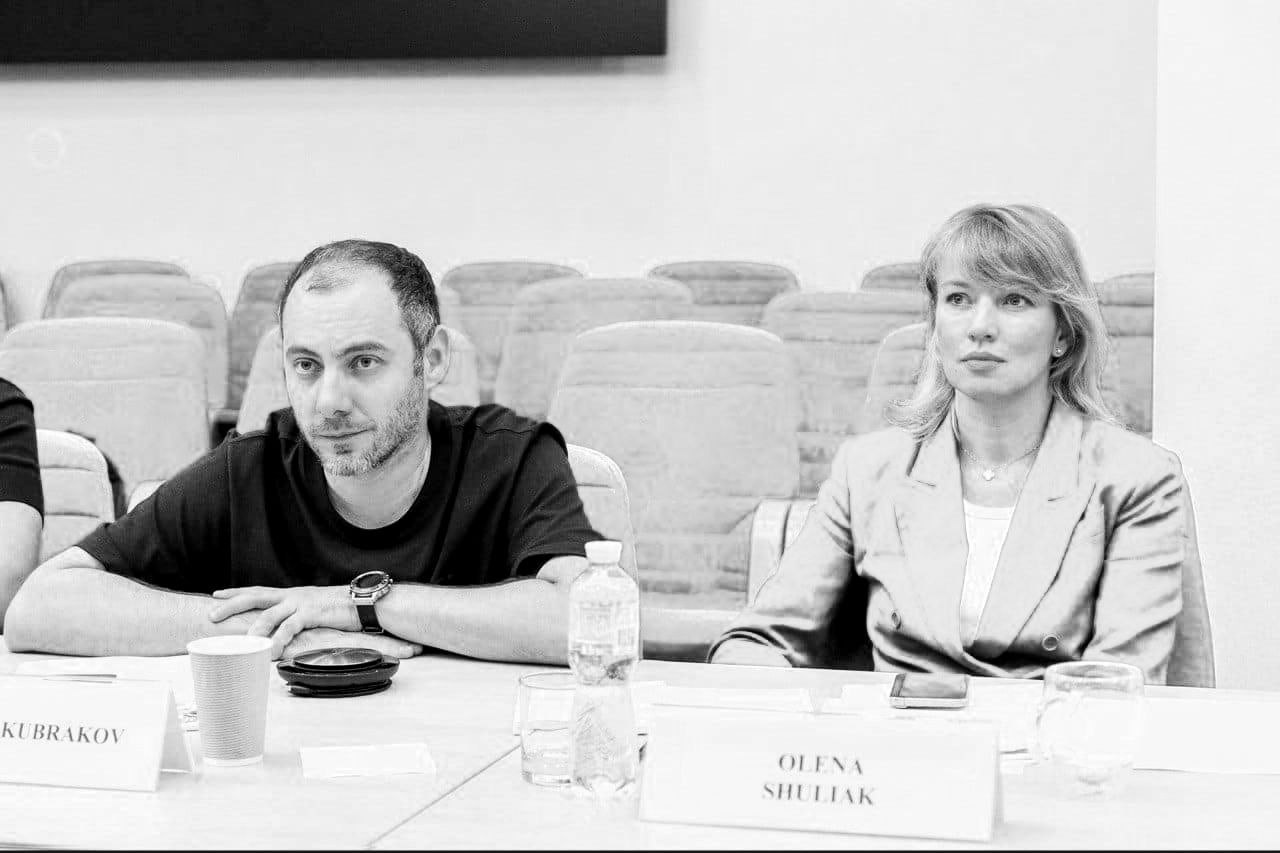 Вице-премьер-министр Александр Кубраков и народный депутат Елена Шуляк на одной из презентаций 5655